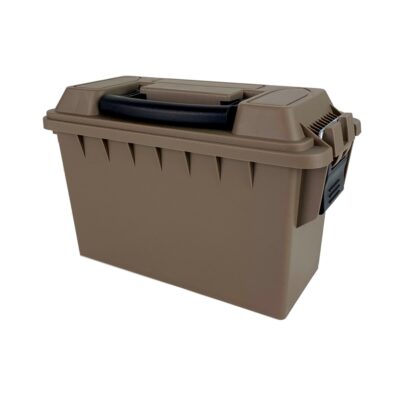 an image of the product Plastic Ammo Can .30 Caliber- Tan- A10121