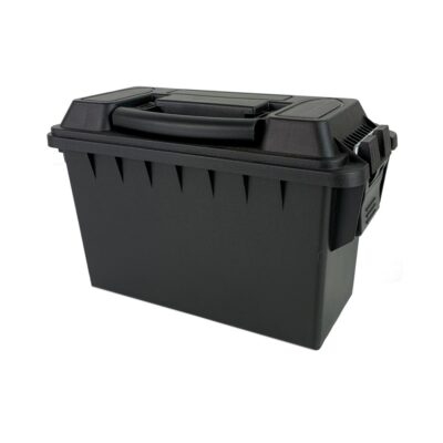 an image of the product Plastic Ammo Can .30 Caliber- Black- A10123