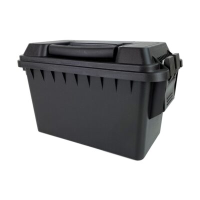 an image of the product Plastic Ammo Can .50 Caliber New- Black- A10129