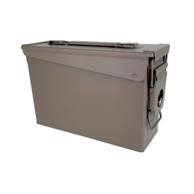 an image of the product M19A1 Ammo Can .30 Caliber New Steel- Tan- A10150