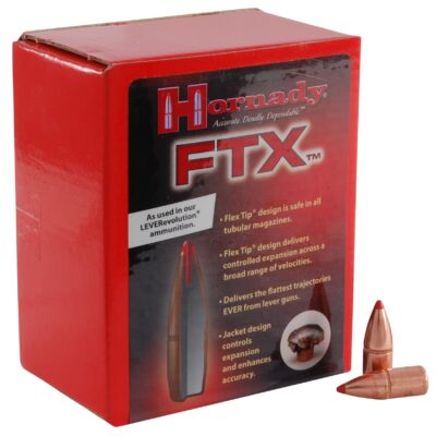 Hornady Bullets .25 Caliber (.257 Diameter) 110 Gr. FTX- Box of 100