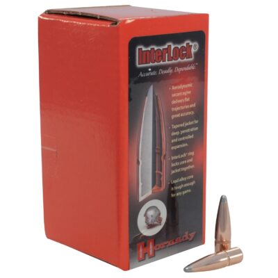 Hornady Bullets 7mm (.284 Diameter) 139 Gr. InterLock Spire Point- Box of 100- 2820