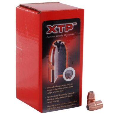 Hornady Bullets .38 Caliber (.357 Diameter) 158 Gr. XTP Jacketed Hollow Point- Box of 100- 35750