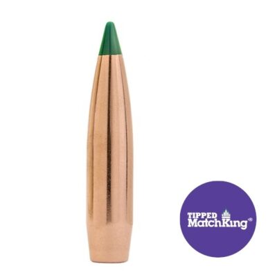 Sierra Bullets .264 Caliber / 6.5mm (.264 Diameter) 130 Gr. Tipped MatchKing- Box of 100