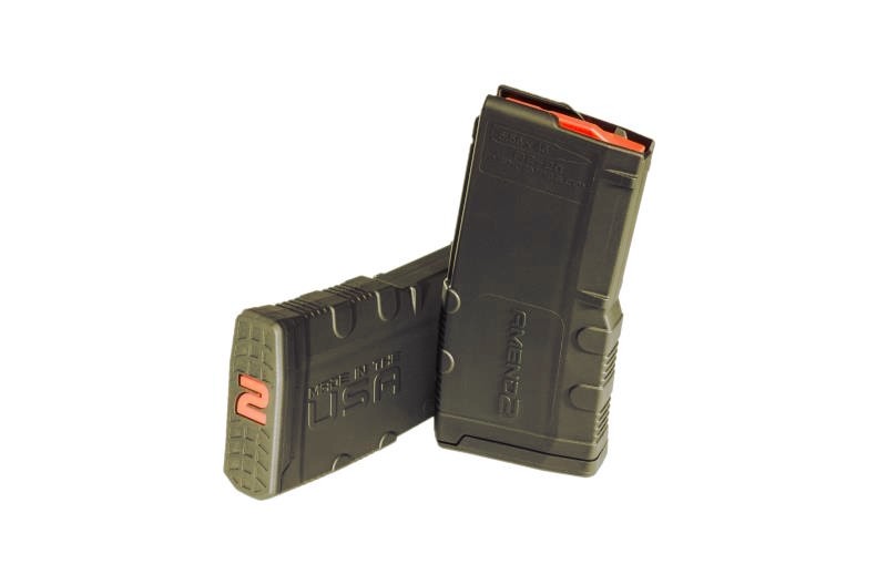 Amend2 AR-15 5.56x45mm Mod2 20-Round Magazine with Red Follower- ODG Polymer