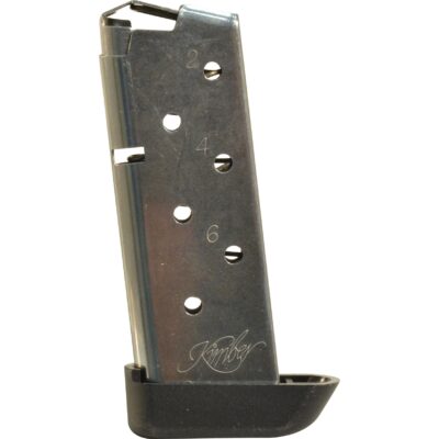 Kimber Micro-9 9mm Luger 7-Round Magazine- Stainless Steel- 1200845A