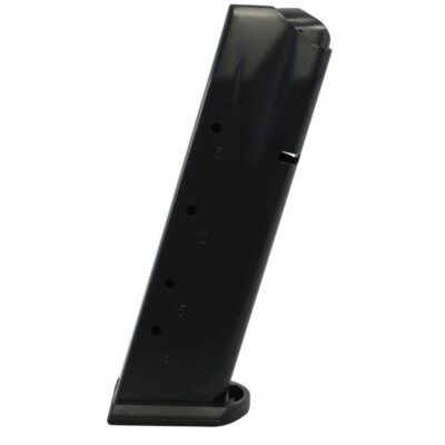 Mec-Gar Optimum Sig Sauer P226 9mm Luger 18-Round Magazine with Base Pad- Steel Anti-Friction Black- MGP22618AFC