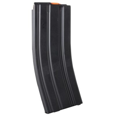 C Products Duramag SS AR-15 .223 Remington 30-Round Magazine with Orange Anti-Tilt Follower- Stainless Steel- 3023041178CPD