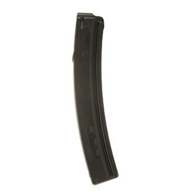 H&K HK 94, MP5 9mm Luger 30-Round Magazine- Steel Blue- 206349S