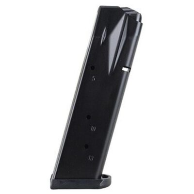Mec-Gar Optimum Sig Sauer P226 .40 S&W / .357 Sig 13-Round Magazine with Base Pad- Steel Anti-Friction Black- MGP2264013AFC