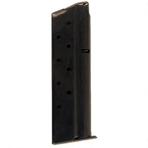 Rock Island Armory 1911 Government / Commander Full Size 10mm Auto 8-Round Magazine with Base Pad- Steel Blue- 10777