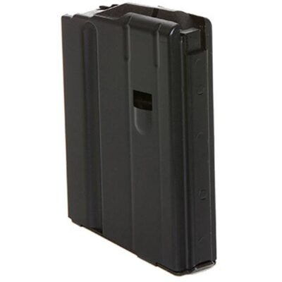 C Products Duramag SS AR-15 6.8mm SPC 10-Round Magazine with Anti-Tilt Follower- Black Steel- 1068041