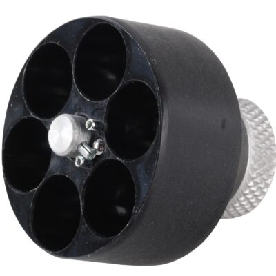 HKS Revolver Speedloader Charter Arms, Dan Wesson, Rossi 851, 951, 971, S&W 10, 12, 13, 14, 15, 19, 64, 65, 66, 67, Taurus 65, 66 (6-Shot), 80, 82, 606 .38 Special / .357 Magnum 6-Round Cylinder- Black Delrin- 10-A
