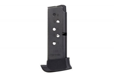 Ruger LCP .380 ACP 7-Round Magazine with Finger Rest- Steel Blue- 90405