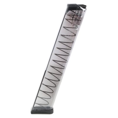 Elite Tactical Systems Glock 17/19/26/34 9mm Luger 31-Round Magazine- Translucent Polymer- GLK-18