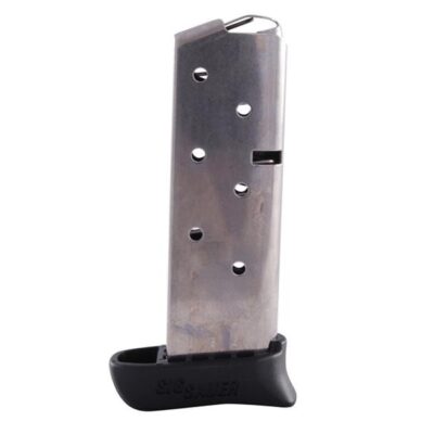 SIG SAUER P238 .380 ACP 7-Round Magazine- Stainless Steel- MAG-238-380-7-X