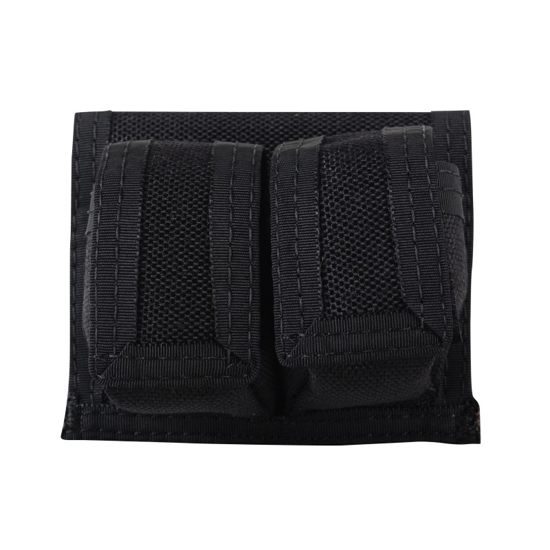 HKS Universal Double Speedloader Pouch- Nylon Black