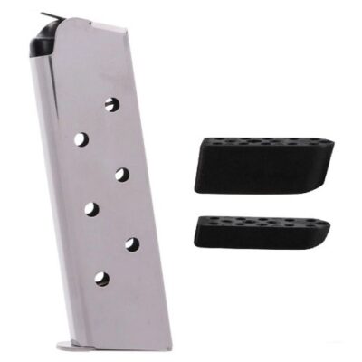 Kimber Tac-Mag 1911 .45 ACP, 8-Round Full Size Magazine W/ Base Plates- Stainless Steel- 1100721A
