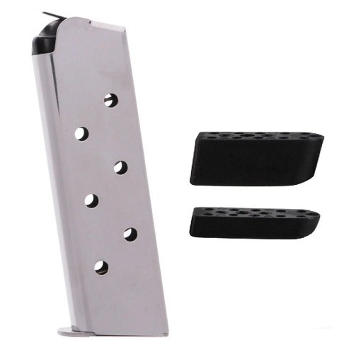 Kimber Tac-Mag 1911 .45 ACP, 8-Round Full Size Magazine W/ Base Plates- Stainless Steel- 1100721A