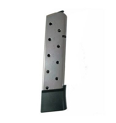 Kimber 1911 .45 ACP 10-Round Full Size Extended Magazine- Stainless Steel- 1100167A