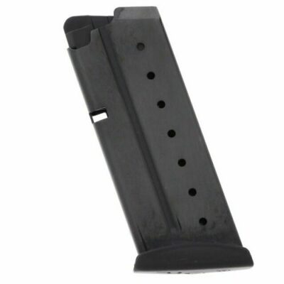 Walther PPS M2 9mm Luger 6-Round Magazine- Steel Black- 2807785