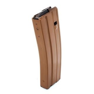 C Products Duramag AR-15 .223 Remington 30-Round Magazine with Black Anti-Tilt Follower- Aluminum- Bronze- 3023007175