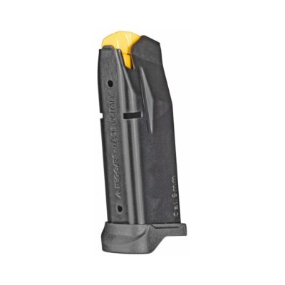 Taurus GX4 9mm Luger 11-Round Magazine -Finger Rest- Steel Matte- Black- 358002502