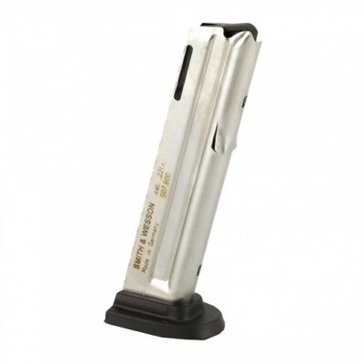 Smith & Wesson M&P22 .22 Long Rifle 12-Round Magazine- Stainless Steel- 422510000