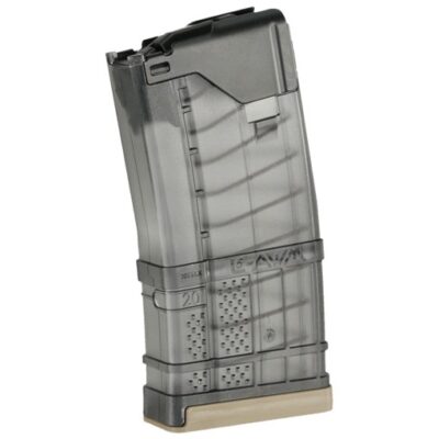 Lancer L5AWM Hybrid AR-15 .300 Blackout 20-Round Magazine- Translucent Smoke- 428002