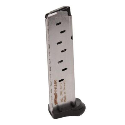 Walther PK380 .380 ACP 8-Round Magazine- Stainless Steel- 505600