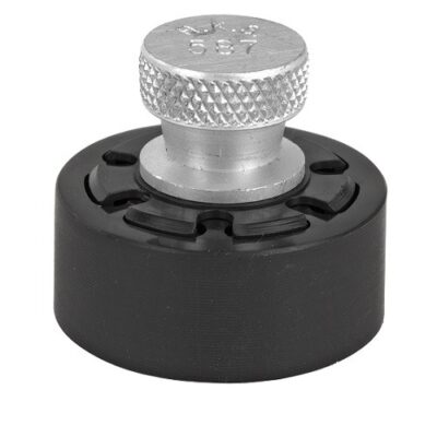 HKS Revolver Speedloader S&W 686 Magnum/ Taurus 617, 817, 827 .38 Special / .357 Magnum 7-Round Cylinder- Black- 587-A