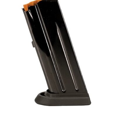 FNH FNS-9 Compact 9mm Luger 12-Round Magazine- Stainless Black- 66478-20