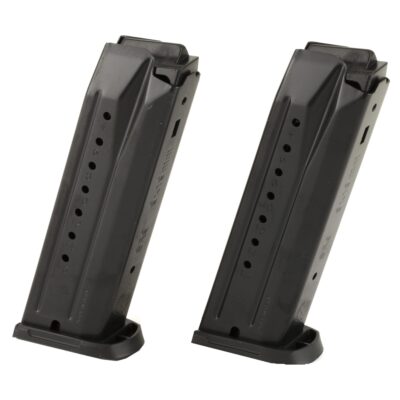 Ruger SR9/SR9C 9mm Luger 17-Round Magazine, Steel Blue- Value Pack of 2- 90449