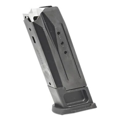 Ruger Security-9 9mm Luger 10-Round Magazine- Steel Black- 90638-Ruger