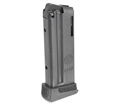 Ruger LCP II .22 Long Rifle 10-Round Extended Magazine- Steel Blue- 90696