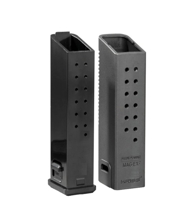 KRISS MAGEX2 Glock G17 9mm Luger 40-Round Extension Kit- Black- KVAMX2K90BL00