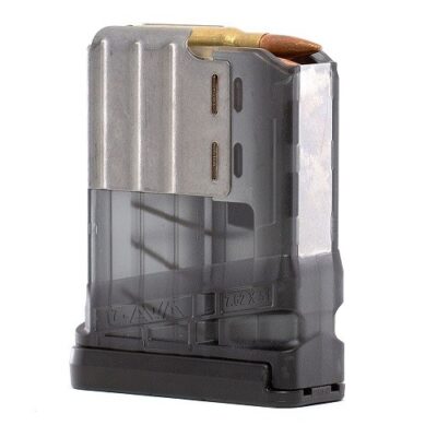 Lancer L7AWM SR-25 7.62X51 5-Round Magazine- Translucent Smoke- L705SMK
