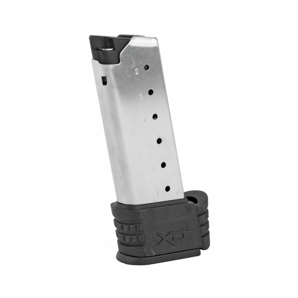 Springfield Armory XD-S .45 ACP 7-Round Extended Magazine- Stainless Steel