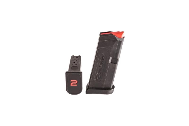 Amend2 Glock 42 .380 ACP 6-Round Magazine- Black- A2GLOCK42BLK