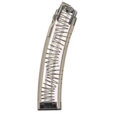 Elite Tactical Systems CZ Scorpion EVO 9mm Luger 30-Round Extended Magazine- Translucent Polymer- CZEVO-30