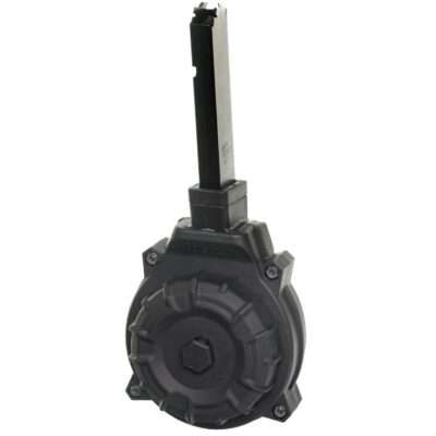 ProMag Hi-Point 4595TS Carbine .45 ACP 40-Round Drum Magazine- Black Polymer- DRM-A18