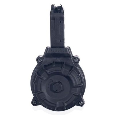 ProMag Sig Sauer MPX 9mm Luger 50-Round Drum Magazine- Polymer Black- DRM-A21