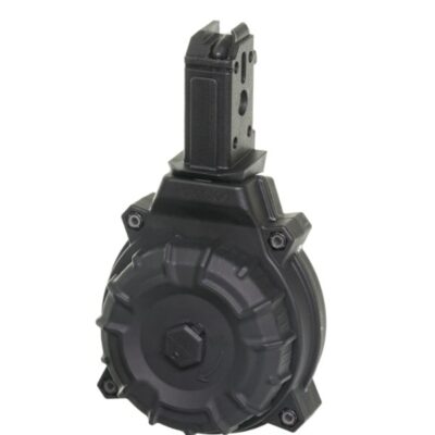 ProMag CZ Scorpion 9mm Luger 50-Round Drum Magazine- Black Polymer- DRM-A22