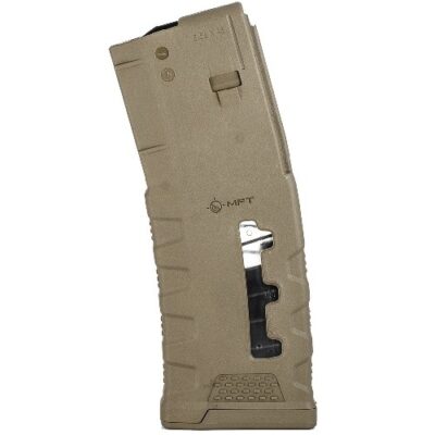 MFT Extreme Duty AR-15 5.56X45mm 30-Round Window Magazine- SDE- EXDPM556-W-SDE