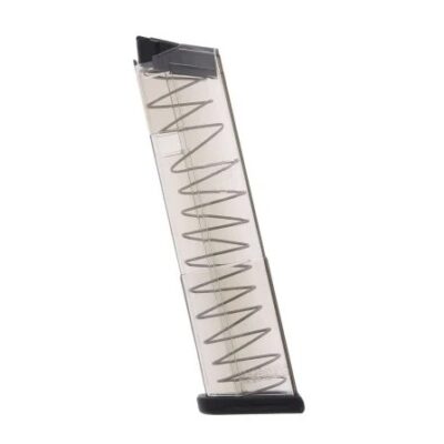 Elite Tactical Systems Glock 43 9mm Luger 12-Round Magazine- Translucent Polymer- GLK-43-12
