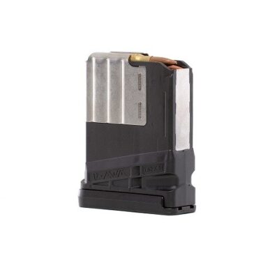 Lancer L7AWM SR-25 7.62X51 5-Round Magazine- Opaque Black- L705BLK