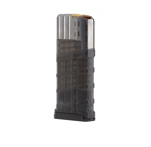 Lancer L7AWM SR-25 7.62X51 25-Round Magazine- Translucent Smoke- L725SMK