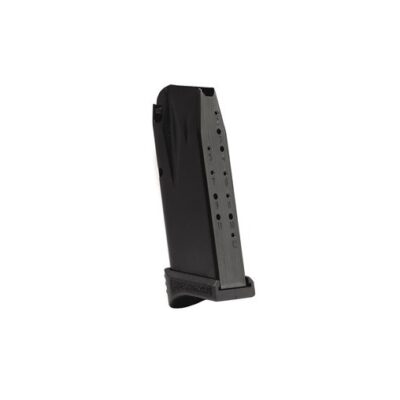 Century Arms Canik TP9 Elite 9mm Luger 12-Round  Sub-Compact Magazine with Finger Rest- Steel Black- MA902