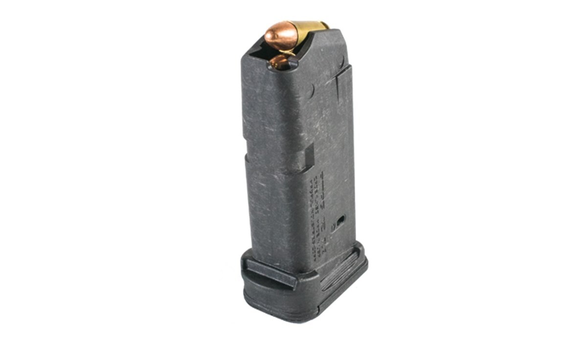 MAGPUL PMAG GL9 Glock G26 9mm 12-Round Magazine- Polymer Black- MAG674-BLK