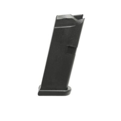 Glock G43 9mm Luger 6-Round Magazine- Polymer Black- MF43006